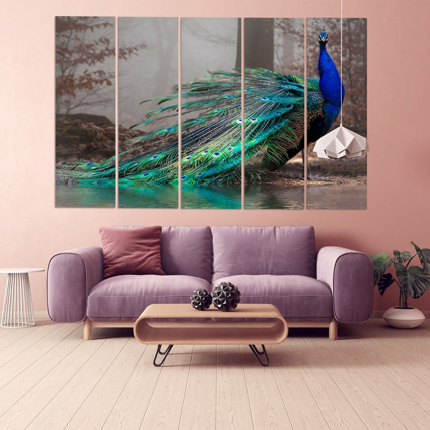 Bird wall art factory on canvas