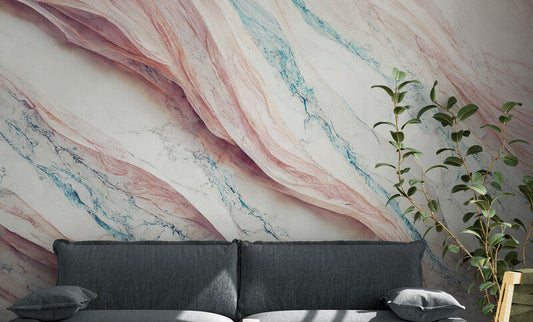 3D Wallpaper Murals on Uneven Walls