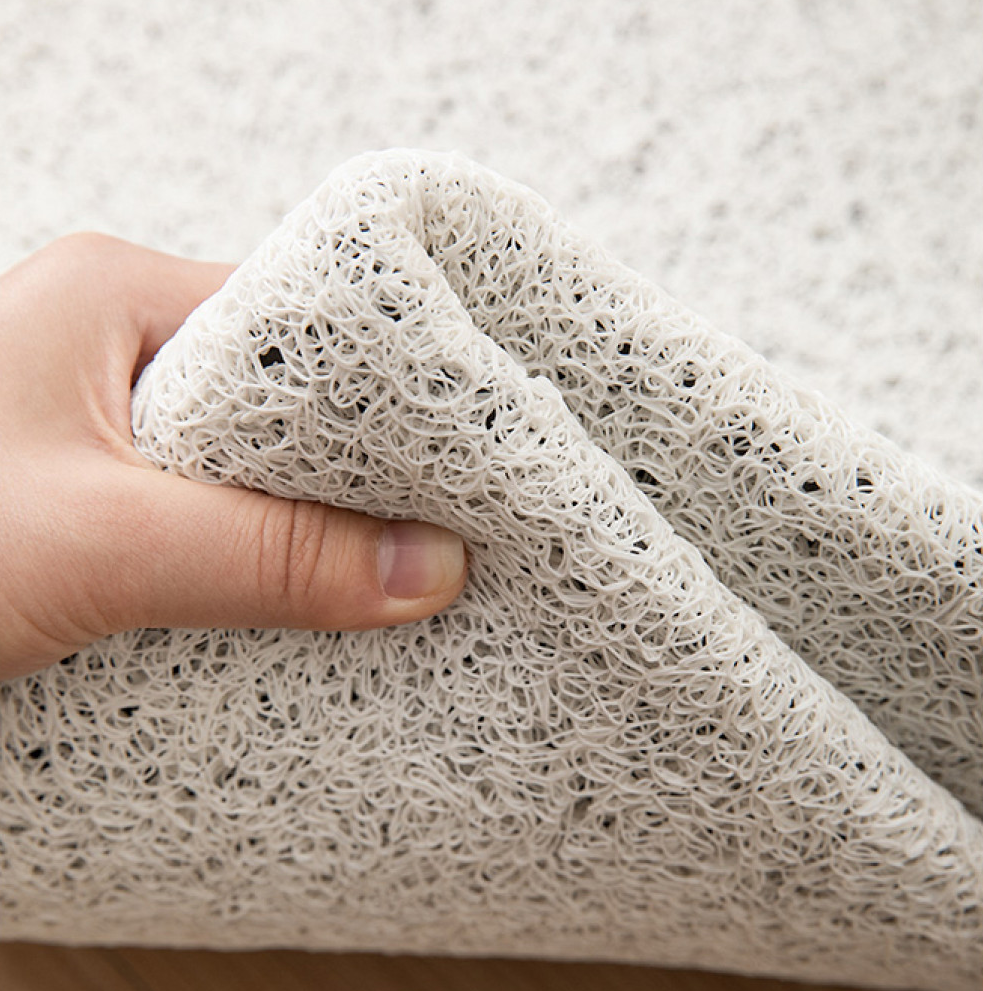 Stilvoller, schmutzabweisender Teppich, Fußmatte „Schwarz-weiße Motive“