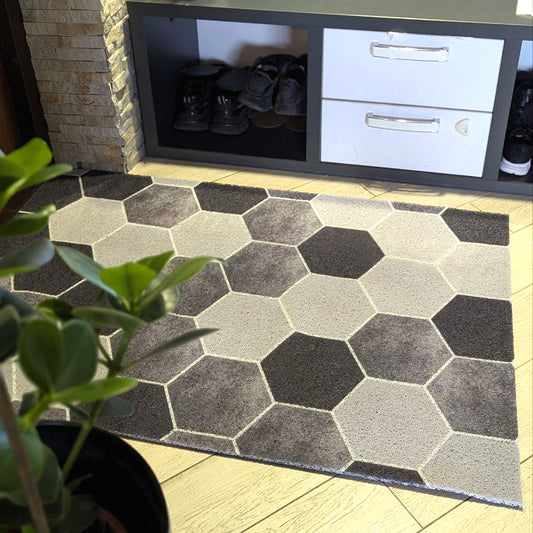 Schmutzabweisende Fußmatte, Flurmatte "Granit"
