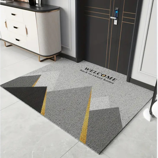 Rutschfester Teppichboden, Fußmatte für den Eingangsbereich „Pyramiden“