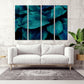 Huge Tropical leaves wall art paintings on canvas Home farmhouse wall decor canvas painting floral canvas wall art