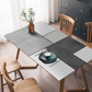 Tischdecke aus PVC mit modernem Print für Ihr Zuhause, wasserdichter Tischschutz „Concrete table“