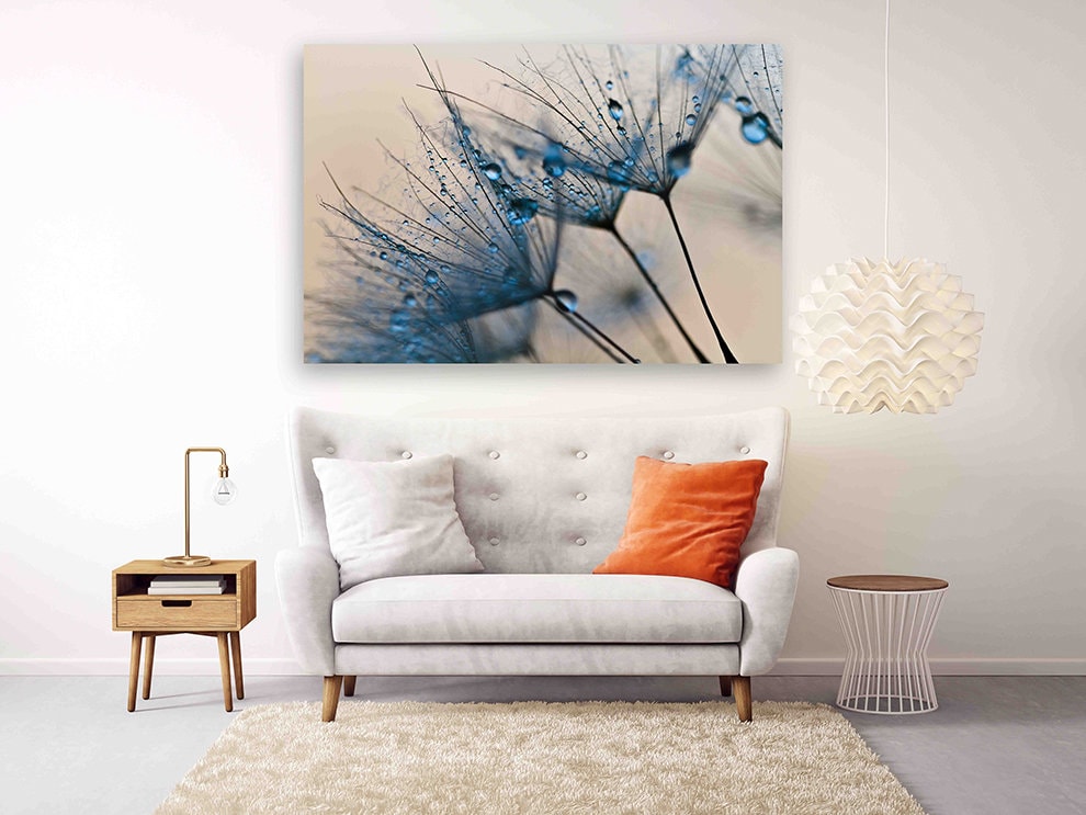 Cheapest Dandelion wall art, Flowers wall art paintings on canvas, home wall decor, canvas painting, printable wall art, living room art