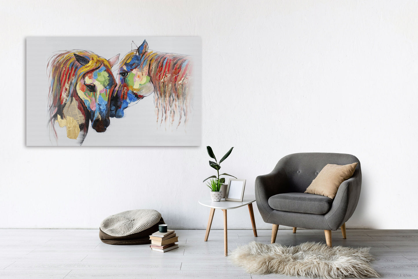 Amazing hand drawn horse Horse wall art paintings on canvas, watercolor horse  home wall decor, canvas painting, horse printable art