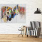 Amazing hand drawn horse Horse wall art paintings on canvas, watercolor horse  home wall decor, canvas painting, horse printable art