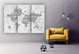 World map wall art paintings on canvas home wall decor canvas painting extra large wall art world map of the world wall art contemporary art