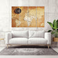 World map wall art paintings on canvas, home wall decor, canvas painting, huge wall art, living room art, extra large wall art