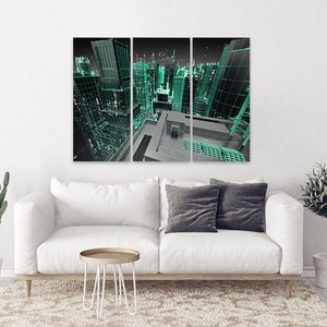 Architecture wall art paintings on canvas, home wall decor, canvas painting, 3 panel wall art, 4 panel canvas, 5 piece canvas