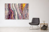 Modern abstract art Abstract wall art paintings on canvas, home wall decor, canvas painting, abstract print Luxury wall art multi panel art