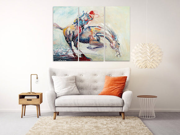 Watercolor horse Horse printable art Horse wall art paintings on canvas home wall decor canvas painting modern abstract art, trendy wall art