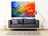 Abstract wall art paintings on canvas, home wall decor, canvas painting, modern abstract art, farmhouse wall decor, bedroom wall decor