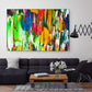 Abstract wall art paintings on canvas, home wall decor, abstract print, multi panel wall art abstract canvas trendy wall art Modern wall art
