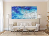 Modern abstract art Abstract painting Abstract print Abstract canvas Trendy wall art Extra large wall art Multi panel wall art Home decor