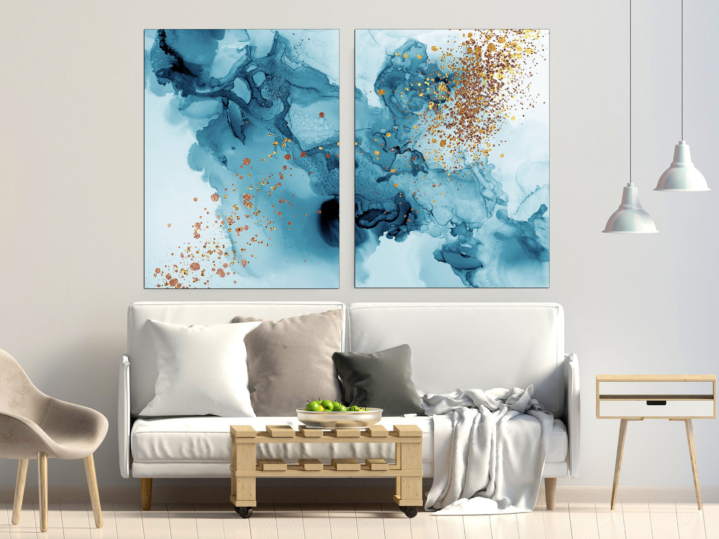 Abstract wall art paintings on canvas, abstract art print, multi panel wall ar,t abstract canvas, trendy wall art, large paintings