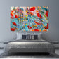 Pour painting Modern abstract art Aesthetic room decor Abstract wall art paintings canvas Luxury wall art canvas painting abstract print