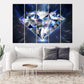 Diamond wall art Modern wall art paintings on canvas, home wall decor, canvas painting, wall hanging decor, very large paintings