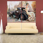 Retro aristocratic lady wall art Aesthetic room decor vintage oil painting on canvas Retro car wall art