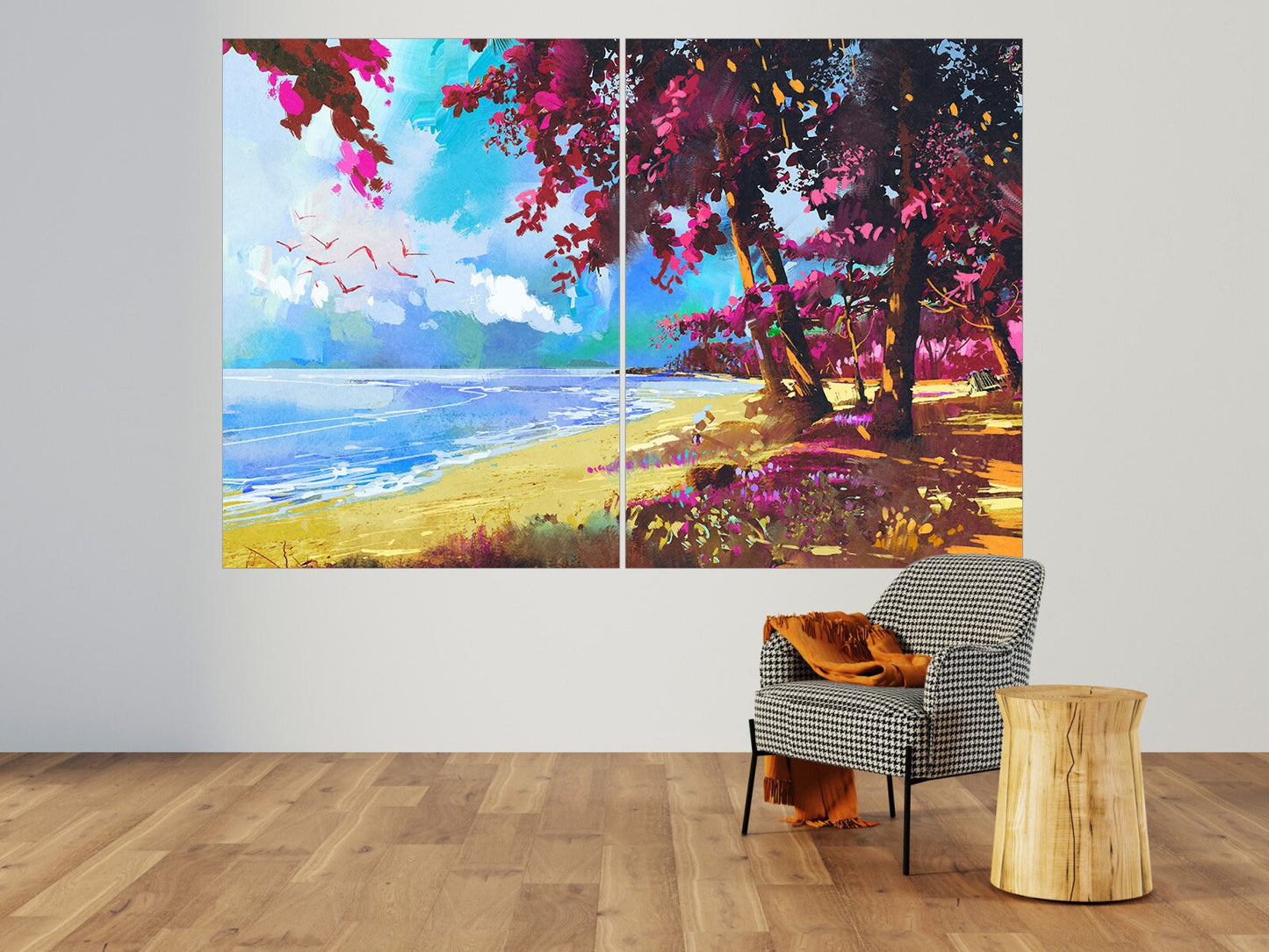 Oil painting prints oil painting of autumn scenes Landscape wall decor Nature wall art paintings on canvas canvas painting