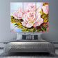 Flowers wall art Vintage floral oil painting home wall decor canvas painting Wall art boho flowers flowers canvas living room wall art