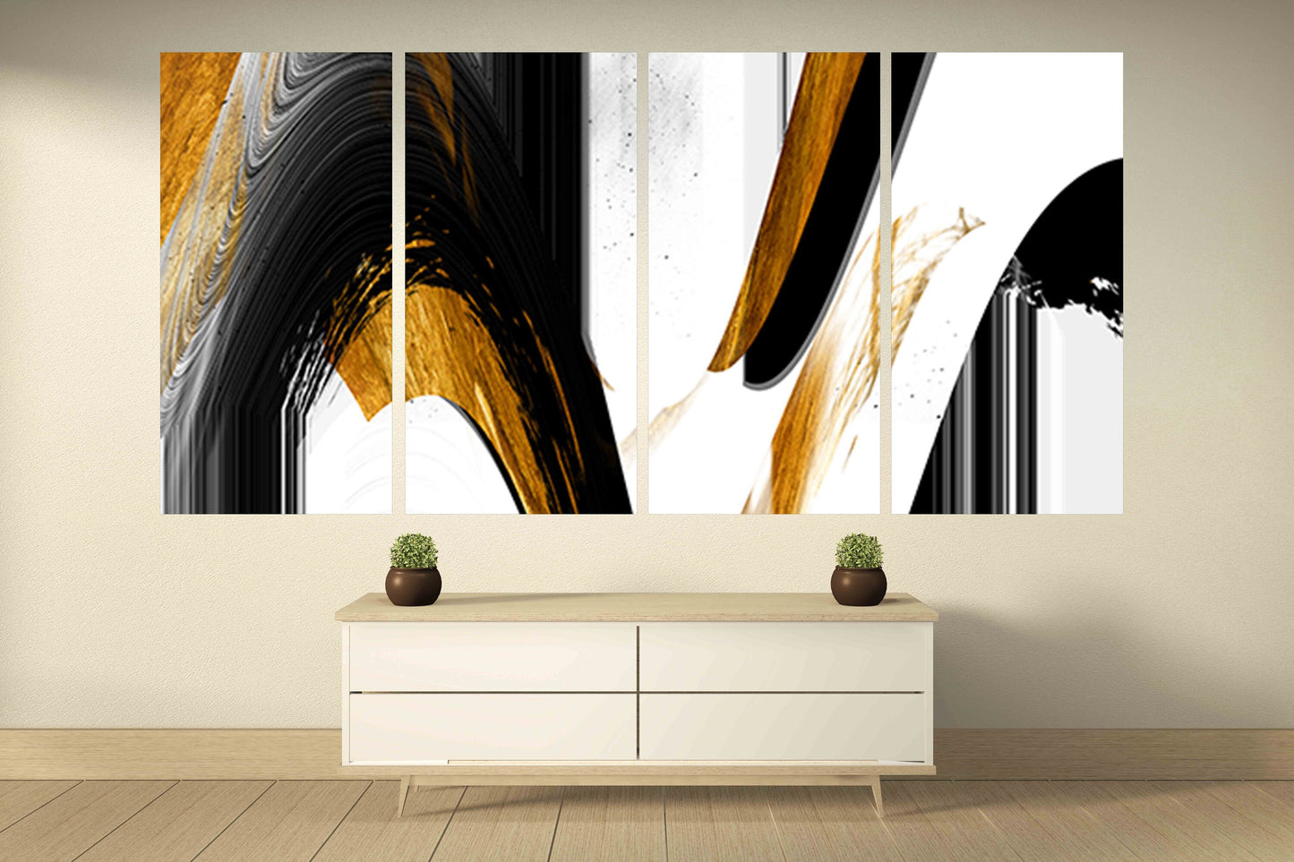 Abstract art print Modern abstract art Multi panel canvas room wall decor Abstract wall art Abstract painting Extra large wall art