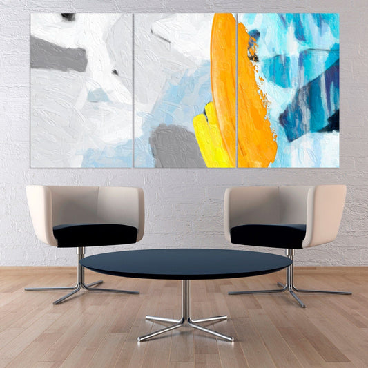 Pour painting Modern abstract art Multi panel canvas room wall decor Abstract wall art Abstract painting Extra large wall art