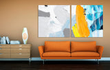 Pour painting Modern abstract art Multi panel canvas room wall decor Abstract wall art Abstract painting Extra large wall art