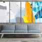 Pour painting Modern abstract art Multi panel canvas room wall decor Abstract wall art Abstract painting Extra large wall art