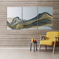 Modern abstract art Abstract print  Multi panel canvas room wall decor Abstract wall art Abstract painting Extra large wall art