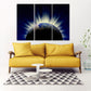 Planets posters Сosmos multi panel wall art paintings on canvas outer space home wall canvas painting bedroom wall decor fantasy art