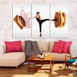 Fitness wall decal athlete gifts sports extra large multi wall art  Bedroom Living room Office wall decor printable wall art set