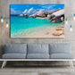Seascape Nature wall art paintings on canvas Anime prints Sun sea sand Sea shore prints beach wall decor canvas painting