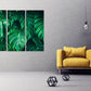 Huge Tropical leaves wall art paintings on canvas Home farmhouse wall decor canvas painting floral canvas wall art