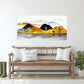 Rocks and mountains Framed wall art mountains Modern abstract canvas painting Wall decor Outdoors mountains wall art