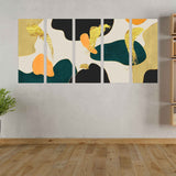 Modern abstract art Multi panel canvas wall art Canvas painting Abstract wall art Abstract painting Home wall decor