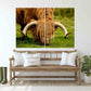 Bull Print Home Wall Decor Bedroom Animal Painting Wild Animal For Bedroom Living Room Kitchen Wall Art