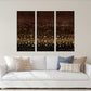 Modern abstract art Abstract expressionist painting Abstract wall art Home wall decor 3 piece frame canvas Canvas painting