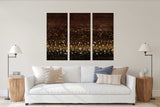 Modern abstract art Abstract expressionist painting Abstract wall art Home wall decor 3 piece frame canvas Canvas painting