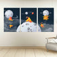 Space poster Space home wall canvas painting Planets posters Сosmos Canvas painting Wall art Space marine Wall decor fantasy art
