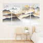 Rocks and mountains Framed wall art mountains Canvas painting Mountain wall Prints Modern Abstract Canvas Home wall decor