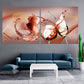 Wine wall art Kitchen wall decor canvas Extra large Multi panel Canvas painting Housewarming gift printable art 3 piece frame canvas