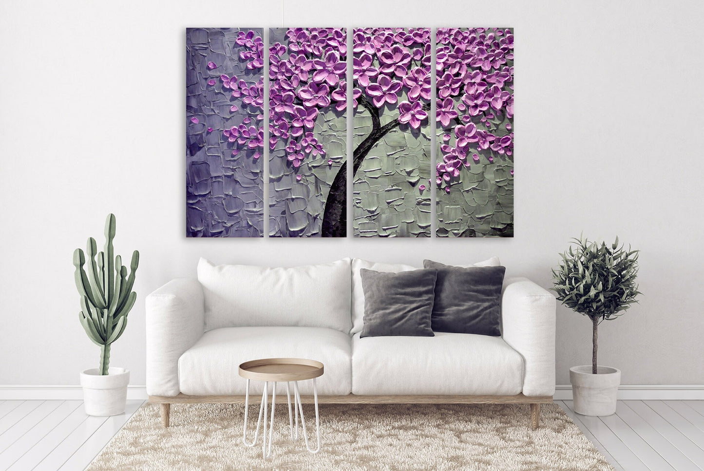 Sakura bonsai tree Sakura blossoms Floral wall art japanese wall art canvas japanese prints wall art asian wall art huge wall art