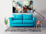 Abstract canvas print Modern wall art Very large paintings Bedroom, kitchen, living room wall decor