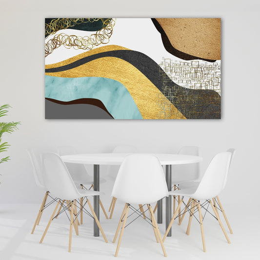 Abstract painting modern  extra large canvas wall art, abstract multi panel canvas