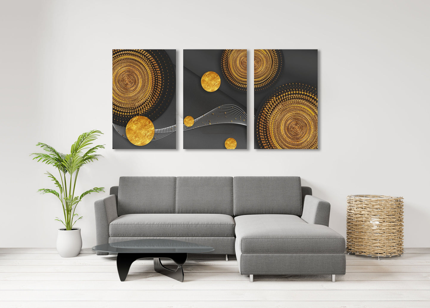 Modern abstract art Abstract art print Multi panel canvas room wall decor Abstract wall art Abstract painting Extra large wall art