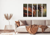 Horse wall art Amazing hand drawn horse paintings on canvas home wall decor canvas painting horse printable art large canvas art
