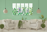 Herb wall art, floral paintings, flowers canvas wall art, wall hanging decor, wall art for bedroom