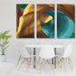 Creative wall art Abstract wall art, neutral gallery wall, trendy canvas painting, modern wall art, multi panel wall art