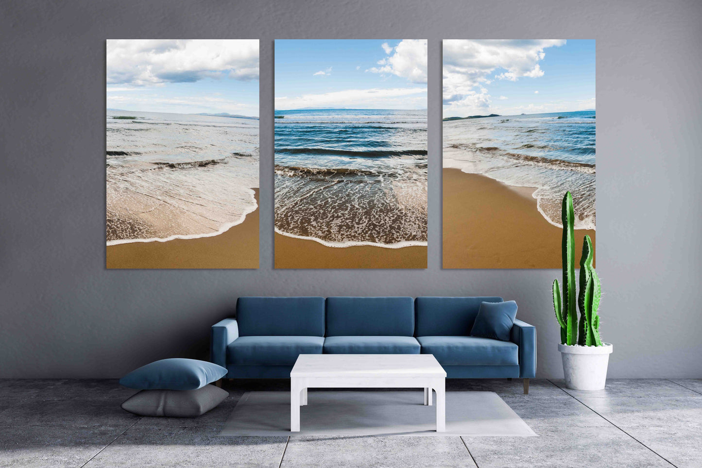 Sea wall art print on canvas, home wall decor, printable wall art set of 3, nautical wall art, nautical wall decor, printable art