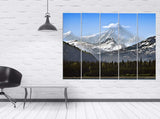 Mountain wall art Nature wall art paintings on canvas, wall decor, canvas painting, painting nature, extra large wall art wall hanging decor